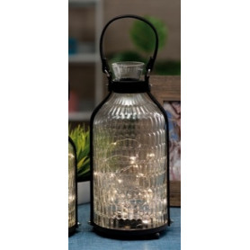 LANTERNA VETRO+ECOP 30LED D15XH33