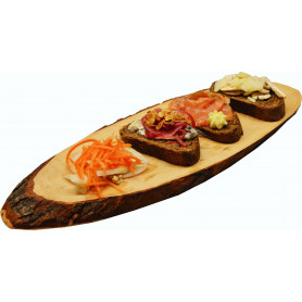 TAGLIERE CORTECCIA OVALE ART.761
