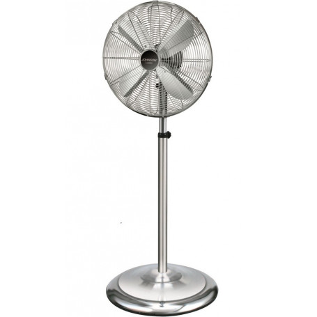 VENTILATORE ACCIAIO C/PIEDE CM.40