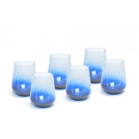 SET 6 BICCHIERI 425ML BLU