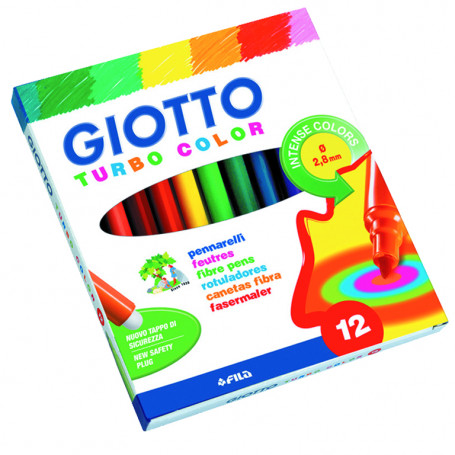 GIOTTO TURBO COLOR 12 PENNARELLI