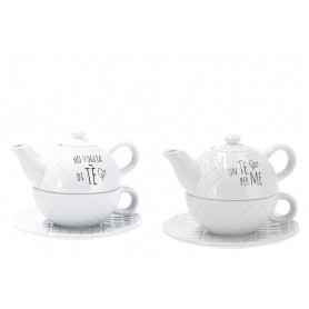 TEIERA+TAZZA IN CERAMICA ASS2DEC