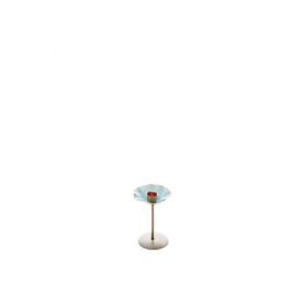 DECORAZIONE PORTA CANDELA METALLO
