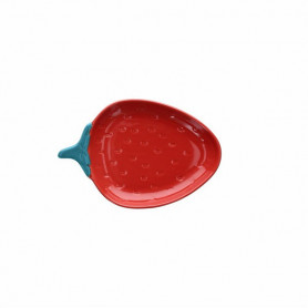 PIATTO FRAGOLA CM18X12H2,5  RELIEF