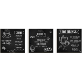 MAGNETE LEGNO 7X7 BLACKBOARD