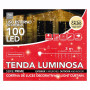 TENDA 100 LED  COLORE BIANCO CALDO