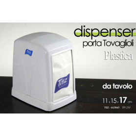 DISPENSER TOVAGLIOLI TAVOLO PLASTIC