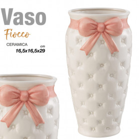VASO FIOCCO ROSA