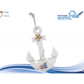 ANCORA LEGNO DECORATIVA MARE